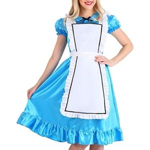 XL Women's Alice Costume Dress & Apron from Alice in Wonderland